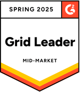 G2 Leader Mid-Market Spring 2025