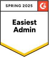G2 Easiest Admin Spring 2025